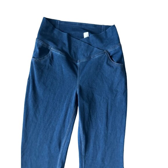 HIGH RISE Bellbottom Flare Jeans Jeggings Size Small - Picture 3 of 8